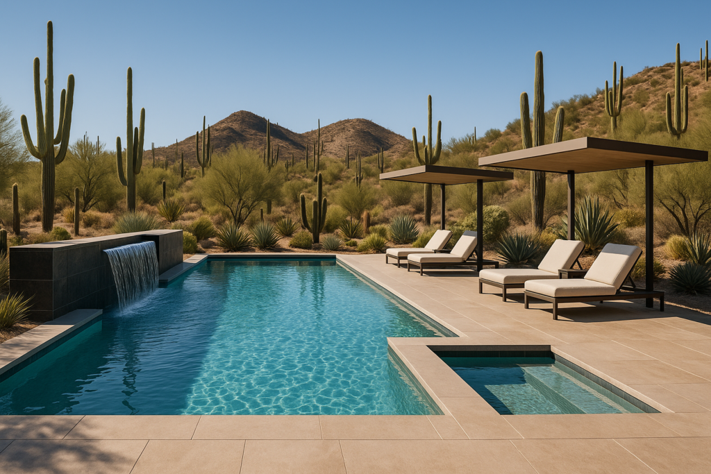 What to Expect When You Build a Custom Pool in Arizona's Unique Environment | Four Peaks Homes