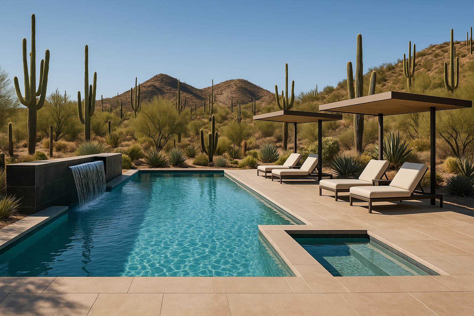 What to Expect When You Build a Custom Pool in Arizona's Unique Environment | Four Peaks Homes